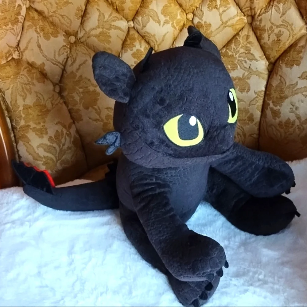 Build A Bear How to Train your Dragon Toothless 2015 Plush DreamWorks - Picture 1 of 8